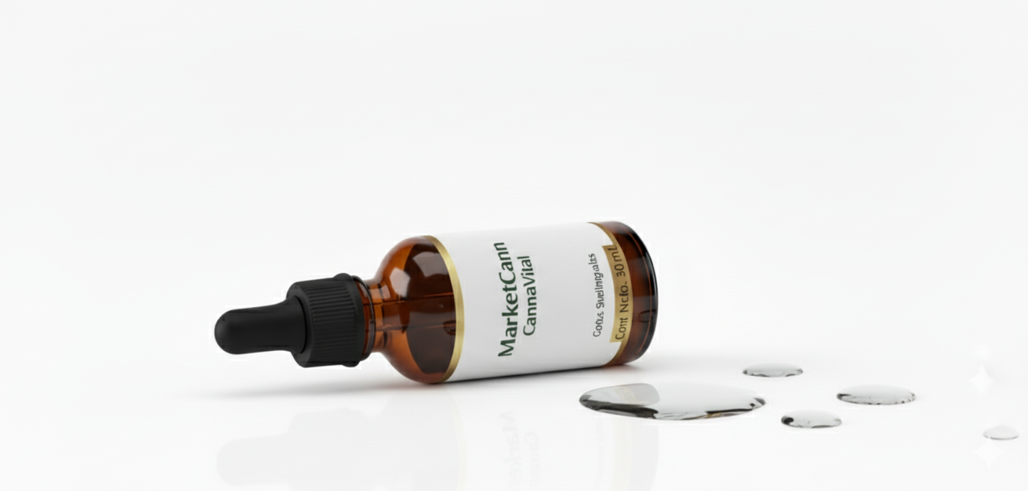 CannaVital Gotas 30ml / Estrés Ansiedad Insomnio Cansancio