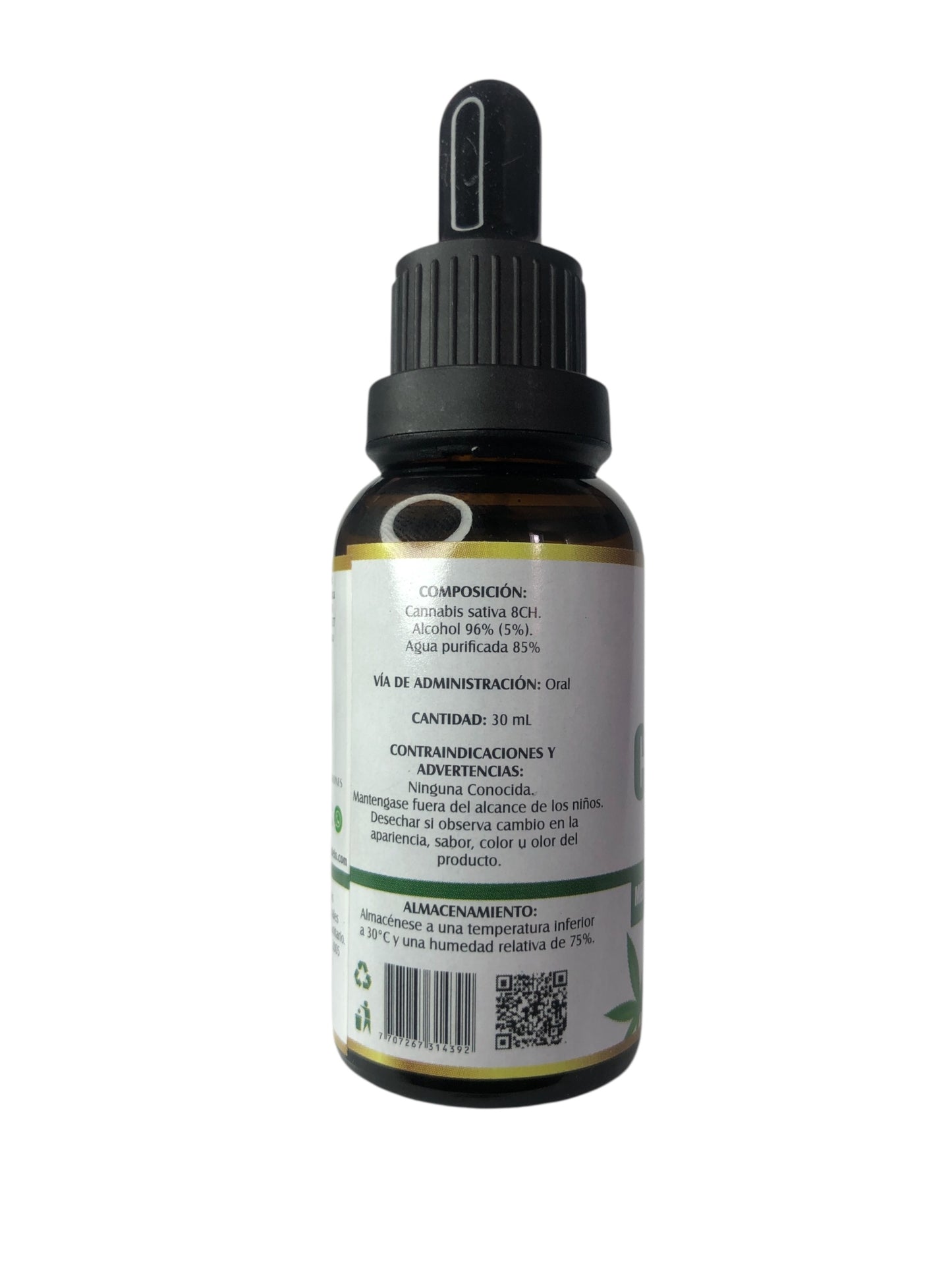 CannaVital CBD Alcohol 5% 30ml