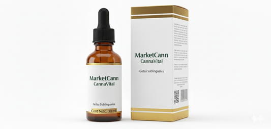 CannaVital Gotas 30ml / Estrés Ansiedad Insomnio Cansancio