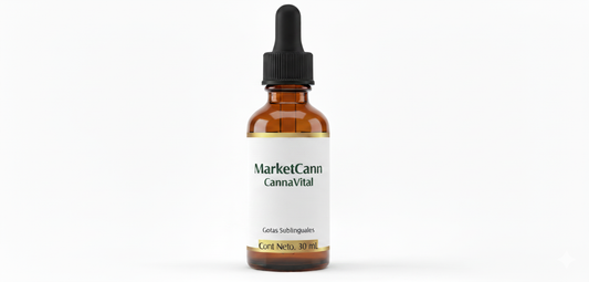 CannaVital Gotas 30ml / Estrés Ansiedad Insomnio Cansancio