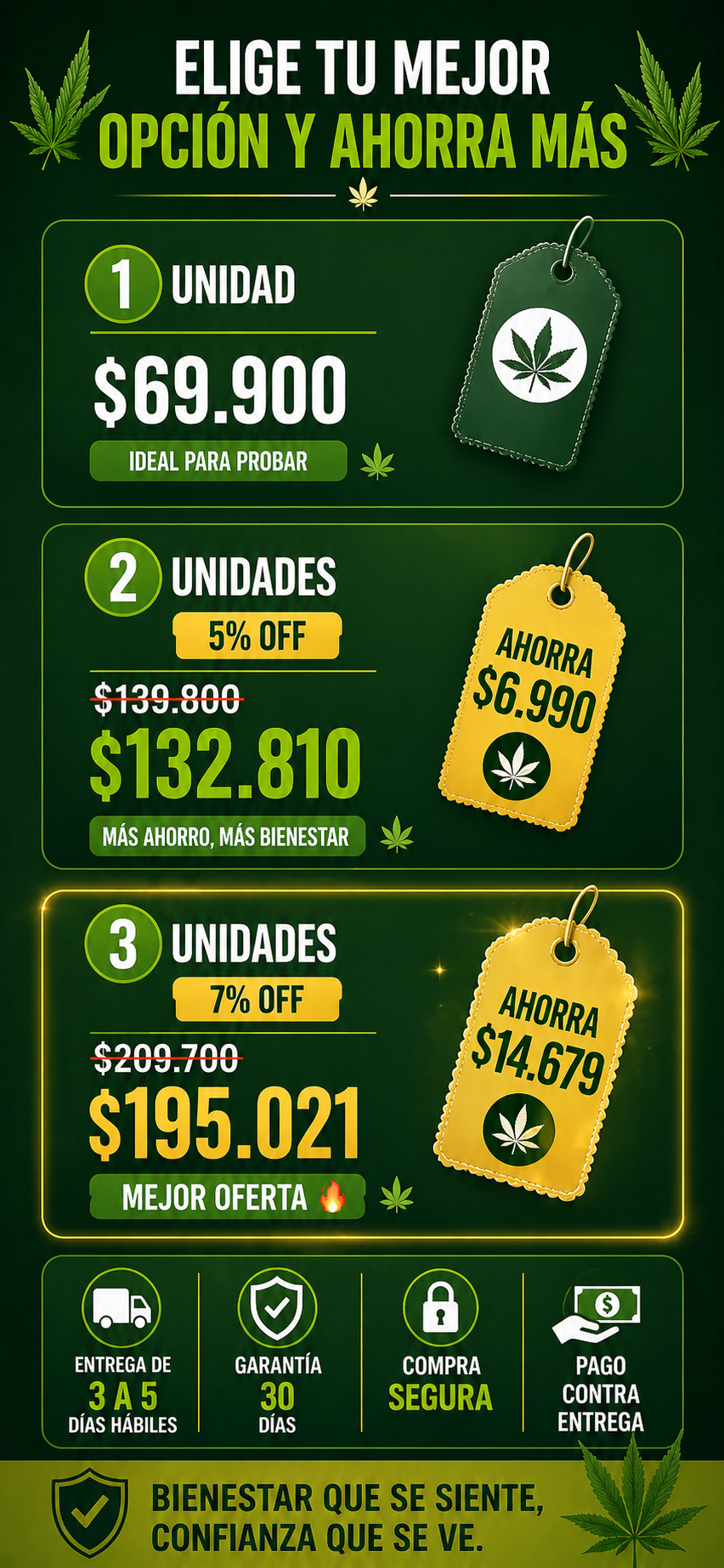 Aceite CBD Medicinal 3% frasco 10ml MARKETCANN Colombia
CBD Medicinal 3% gotero 10ml aceite natural Colombia
Frasco 10ml aceite CBD 3% medicinal MARKETCANN
CBD 3% aceite medicinal natural frasco gotero 10ml
Aceite de CBD medicinal 3% 10ml bienestar natural Colombia
CBD Medicinal 3% MARKETCANN frasco 10ml vista lateral
Gotero CBD 3% medicinal 10ml fondo blanco MARKETCANN
Aceite CBD 3% frasco 10ml detalle etiqueta MARKETCANN
CBD medicinal 3% Colombia frasco 10ml producto natural
MARKETCANN aceite CBD 3% medic